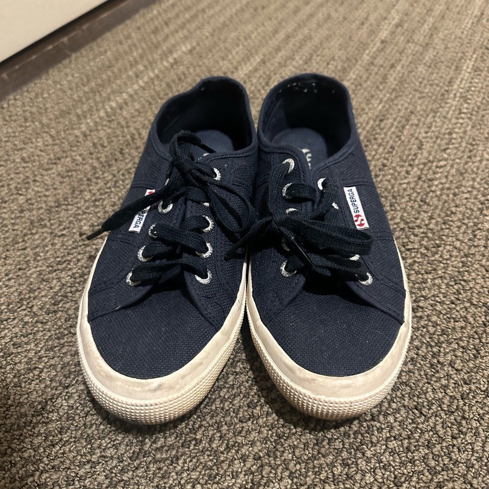 Navy Blue Superga
